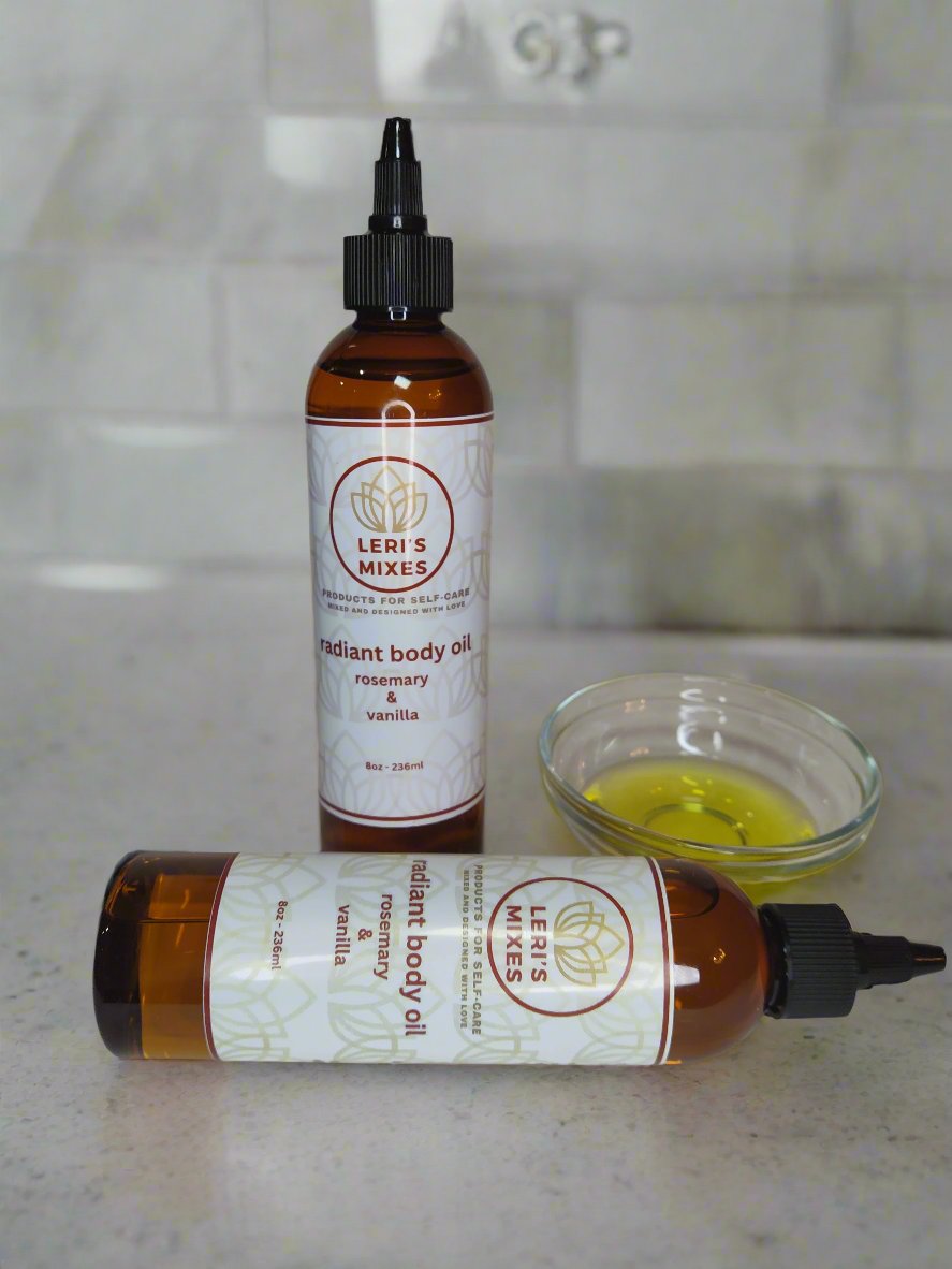 Rosemary & Vanilla - After-Shower Body Oil