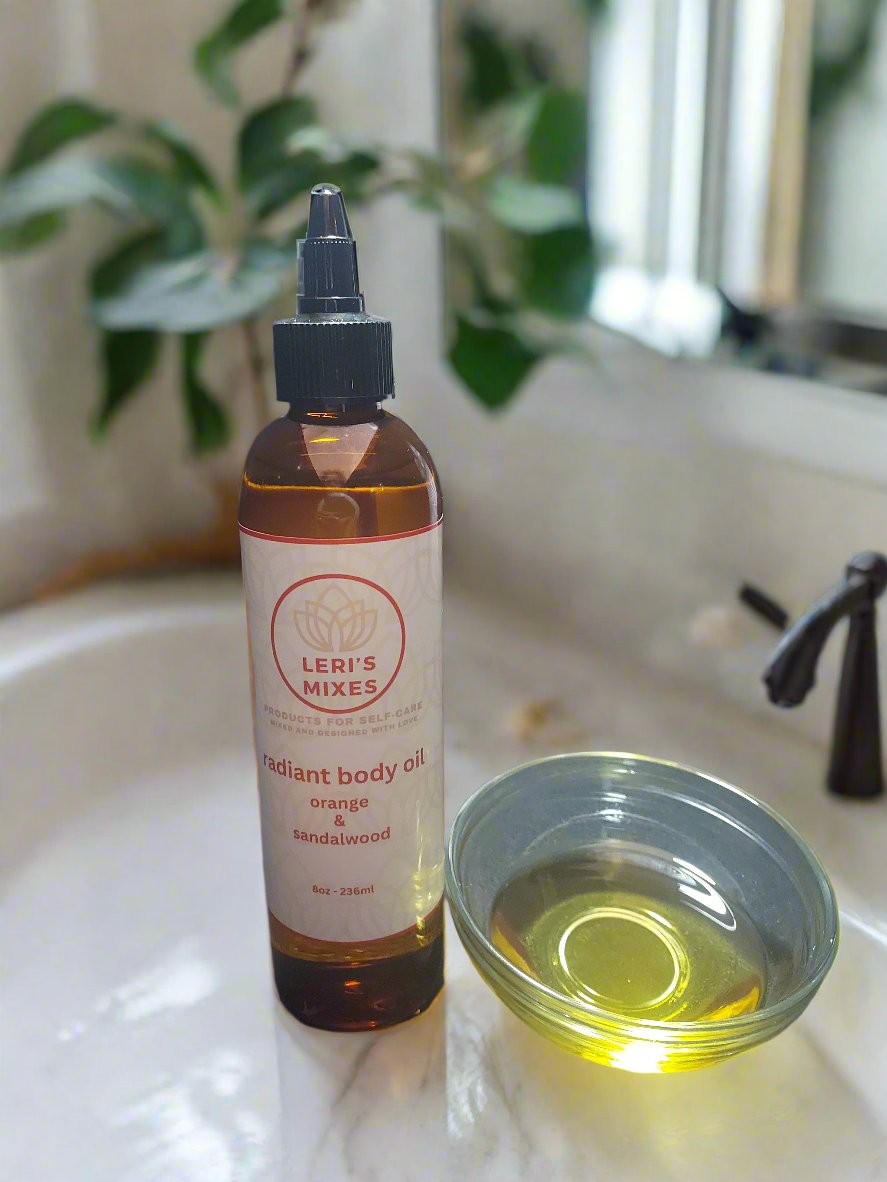 Orange & Sandalwood - After-Shower Body Oil