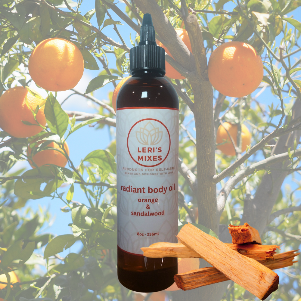 Orange & Sandalwood - After-Shower Body Oil